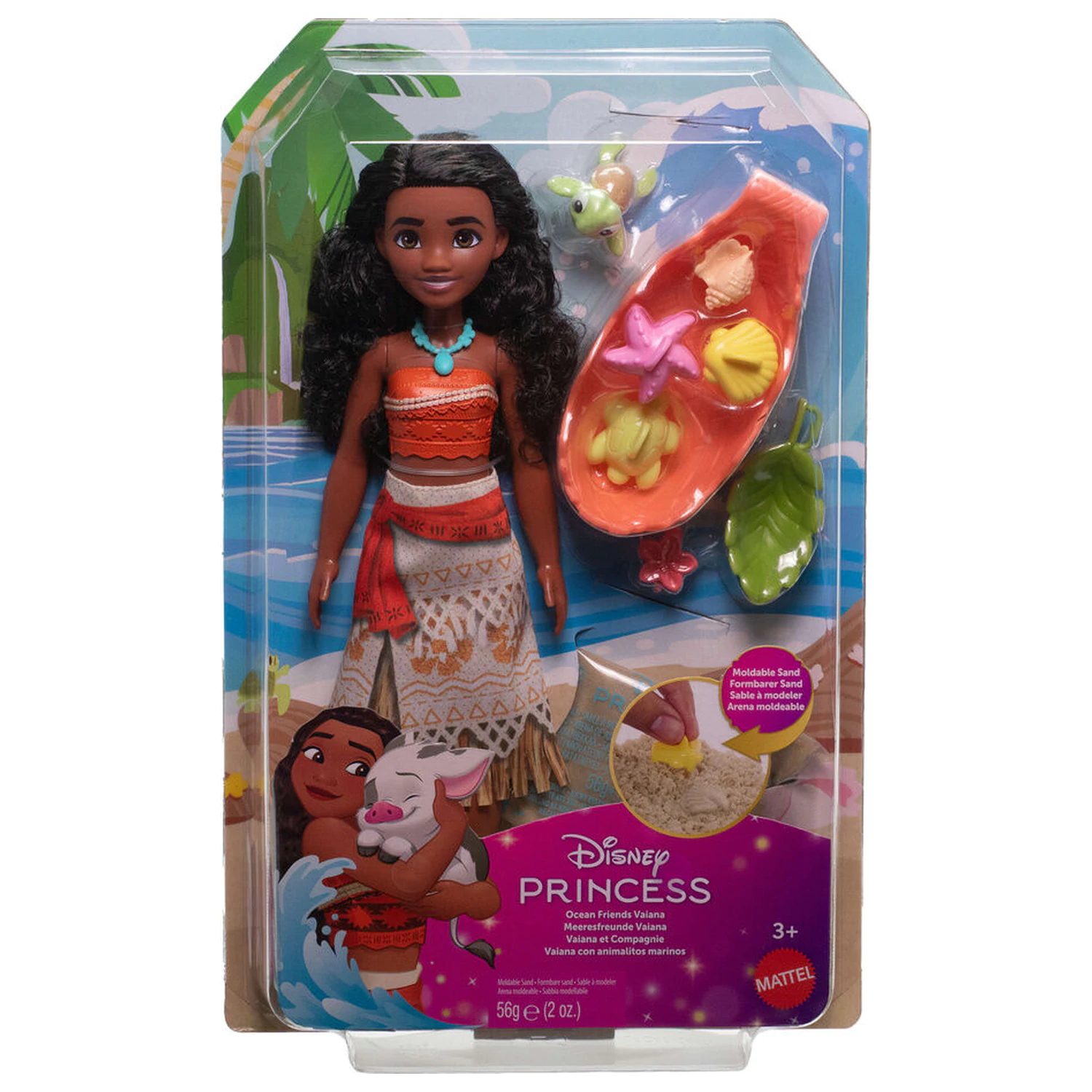 Disney Vaiana Moana Ocean Friends lalka Vaiana zdjęcie produktu