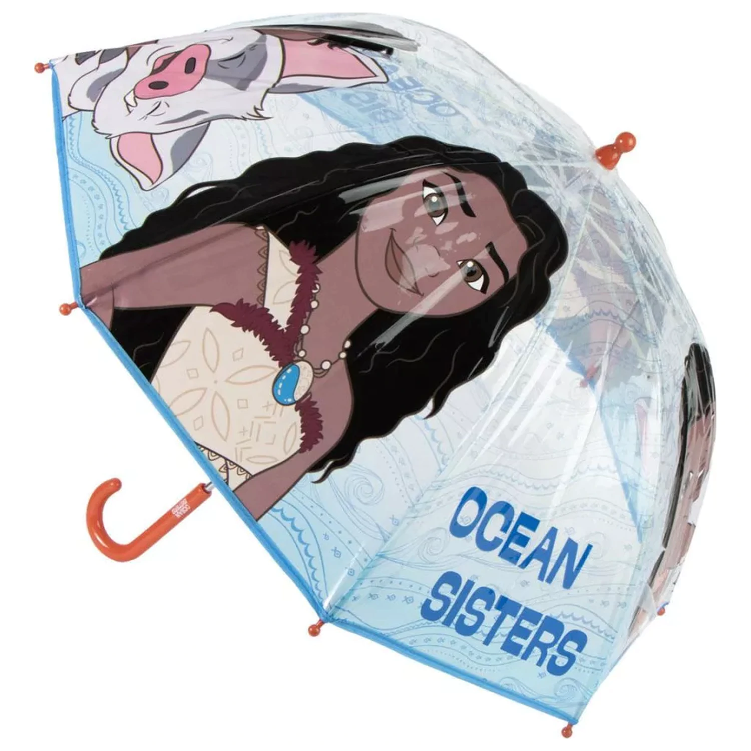 Disney Moana Ocean Sisters Dziecięcy Transparentny Parasol zdjęcie produktu