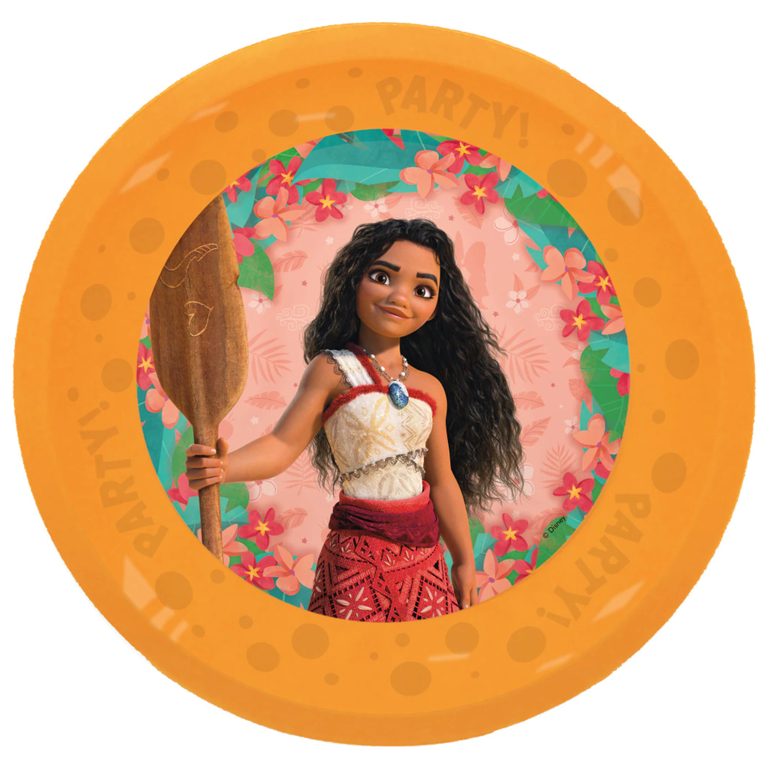 Disney Moana Sailing Spirit mikro premium plastikowy zestaw 4 talerzy obiadowych, 21 cm zdjęcie produktu