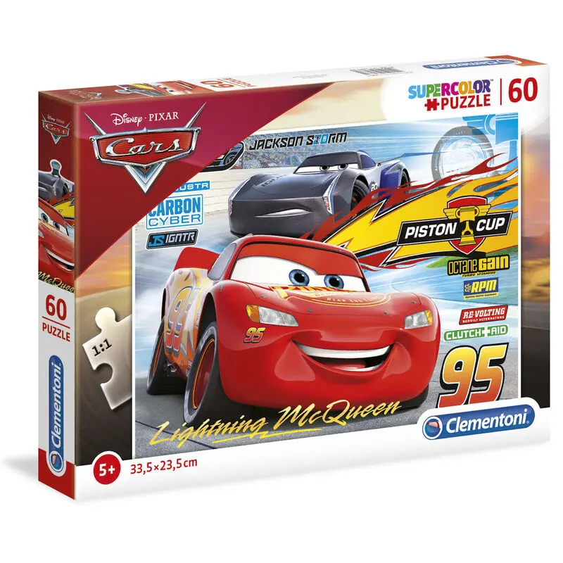 Puzzle Disney Cars 3 60 elementów zdjęcie produktu