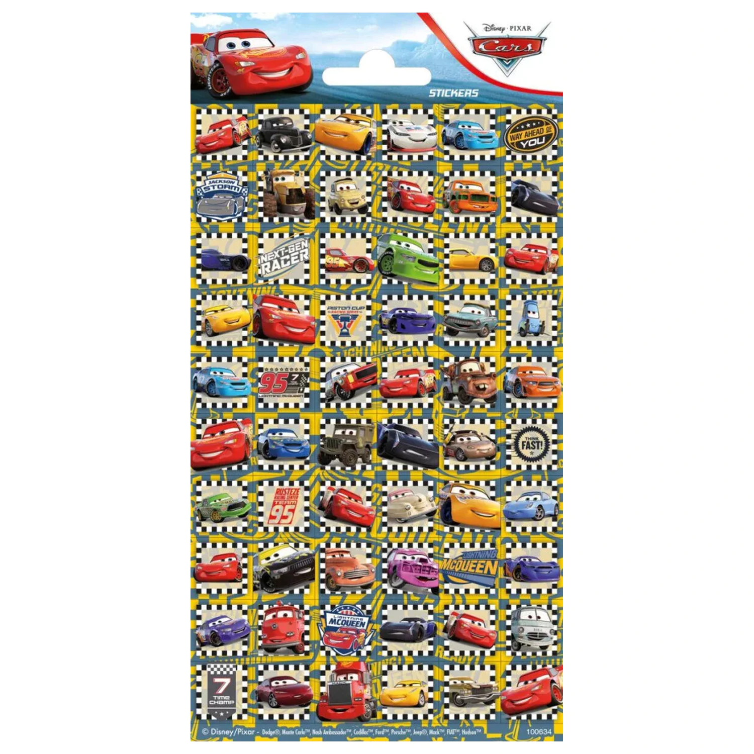 Disney Cars Szybka naklejka zdjęcie produktu