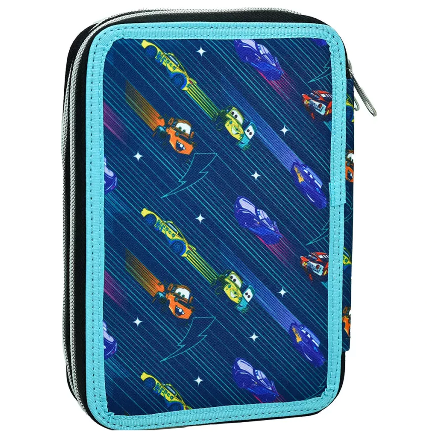 Disney Cars Lightning McQueen dwupiętrowy piórnik z wyposażeniem zdjęcie produktu