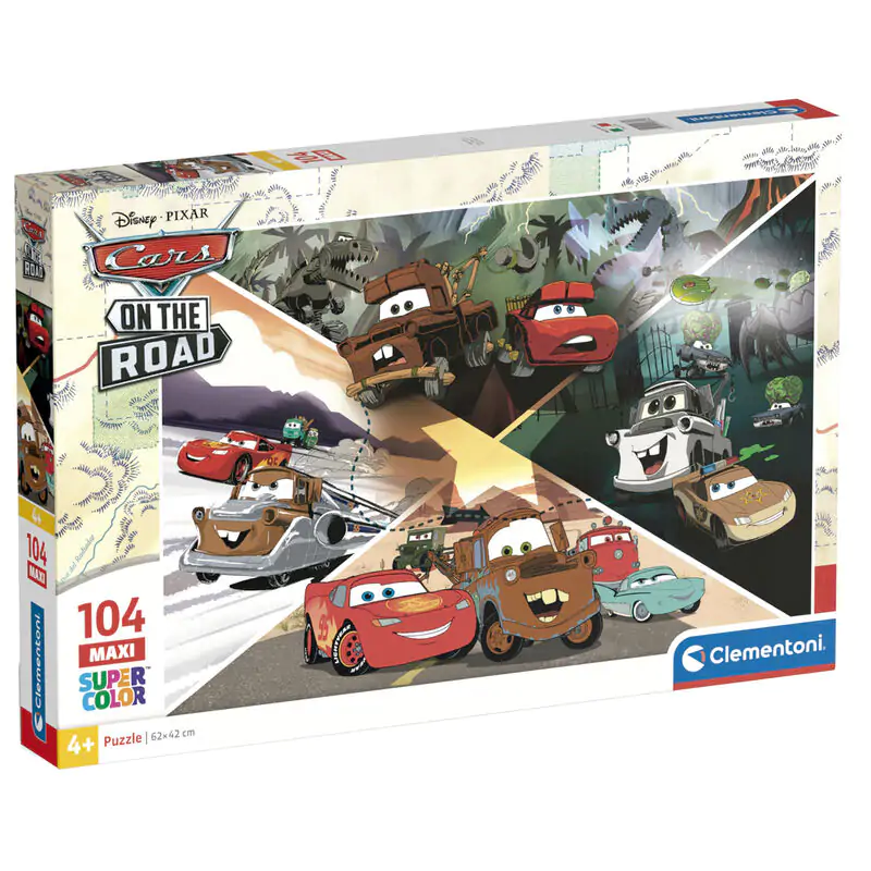 Disney Cars maxi puzzle 104 elementy zdjęcie produktu