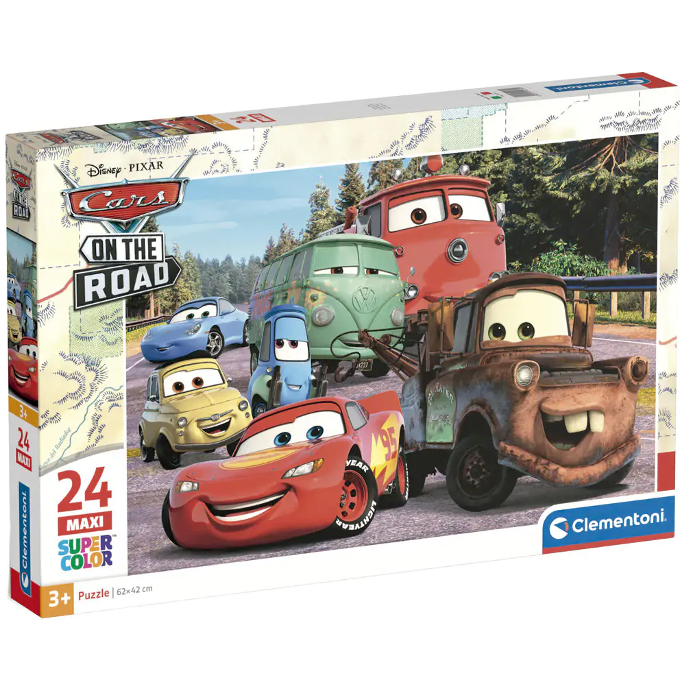 Puzzle maxi Disney Cars 24 elementy zdjęcie produktu