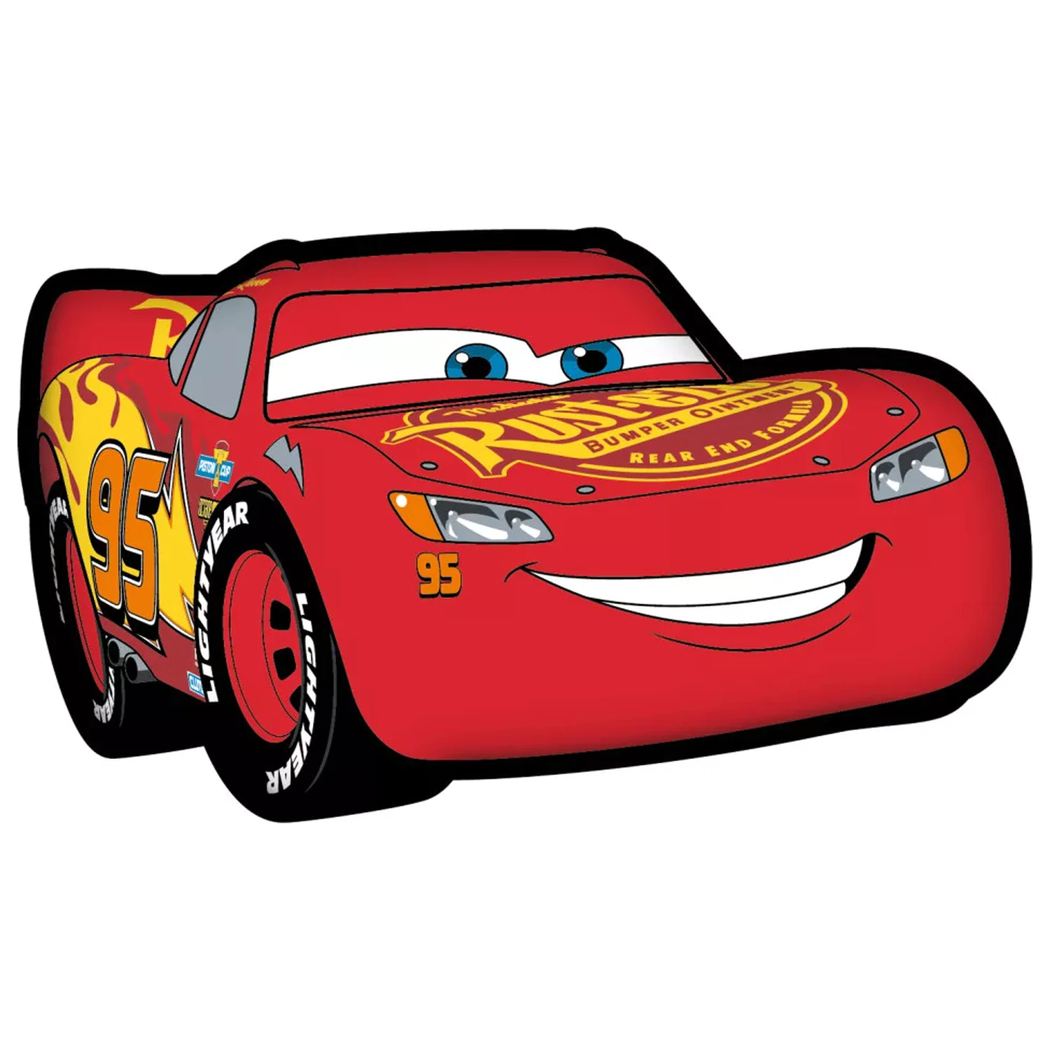 Disney Cars Lightning McQueen Poduszka w kształcie, Poduszka dekoracyjna 35x21 cm zdjęcie produktu
