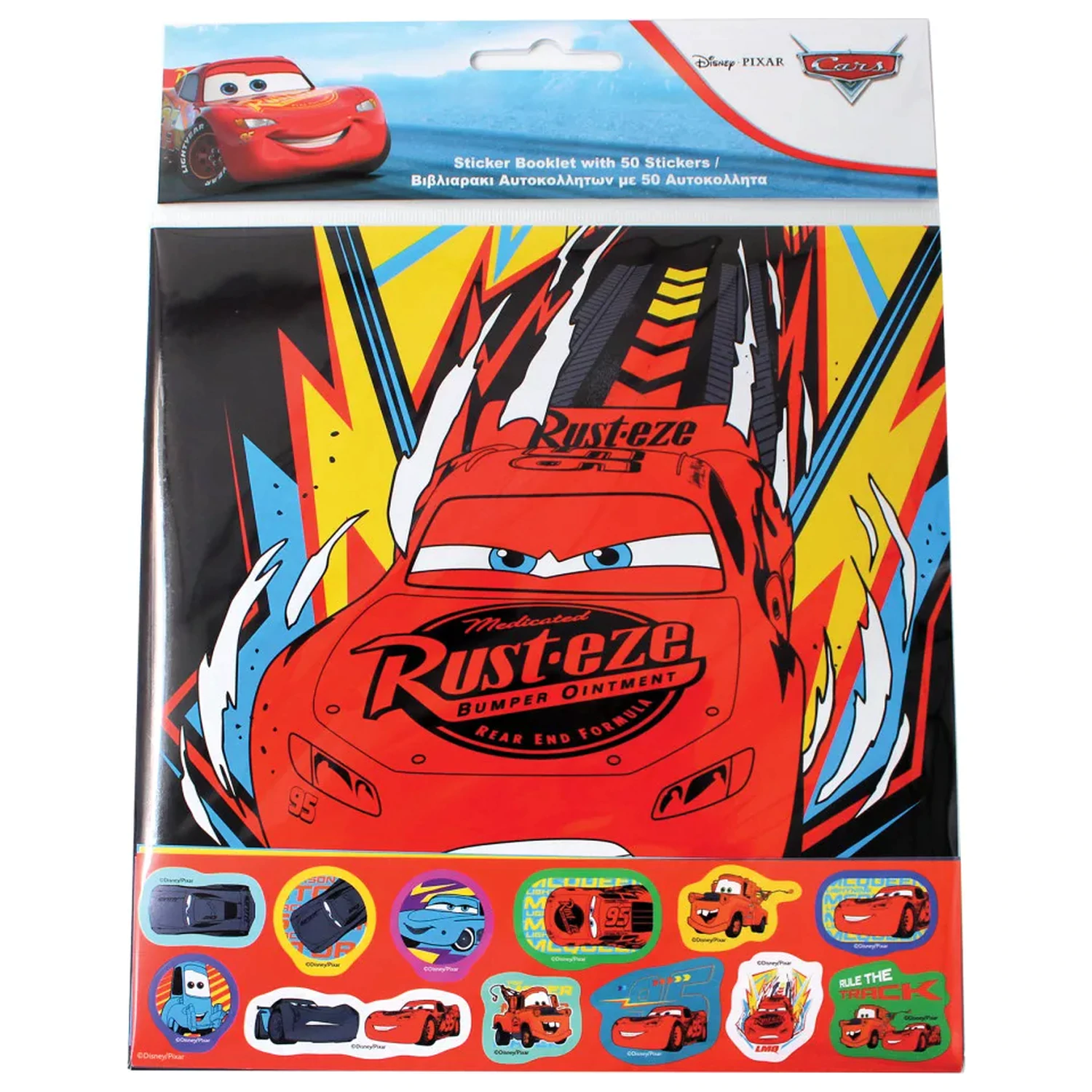 Disney Cars Album z naklejkami Ready z 50 Naklejkami zdjęcie produktu