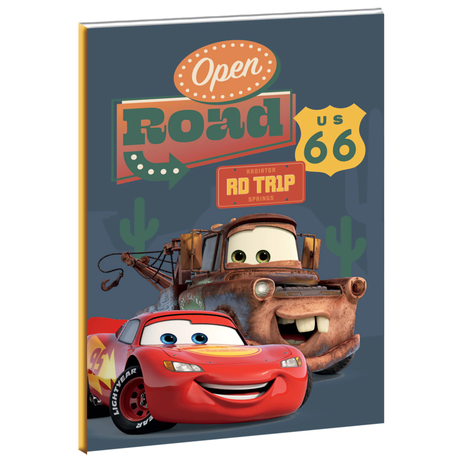 Disney Cars Road B/5 Lined Notatnik 40 kartek zdjęcie produktu