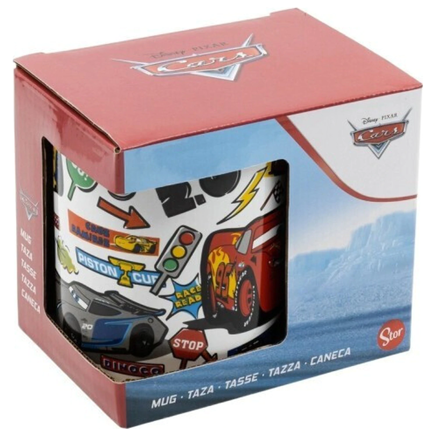 Disney Cars Naklejki Kubek zdjęcie produktu