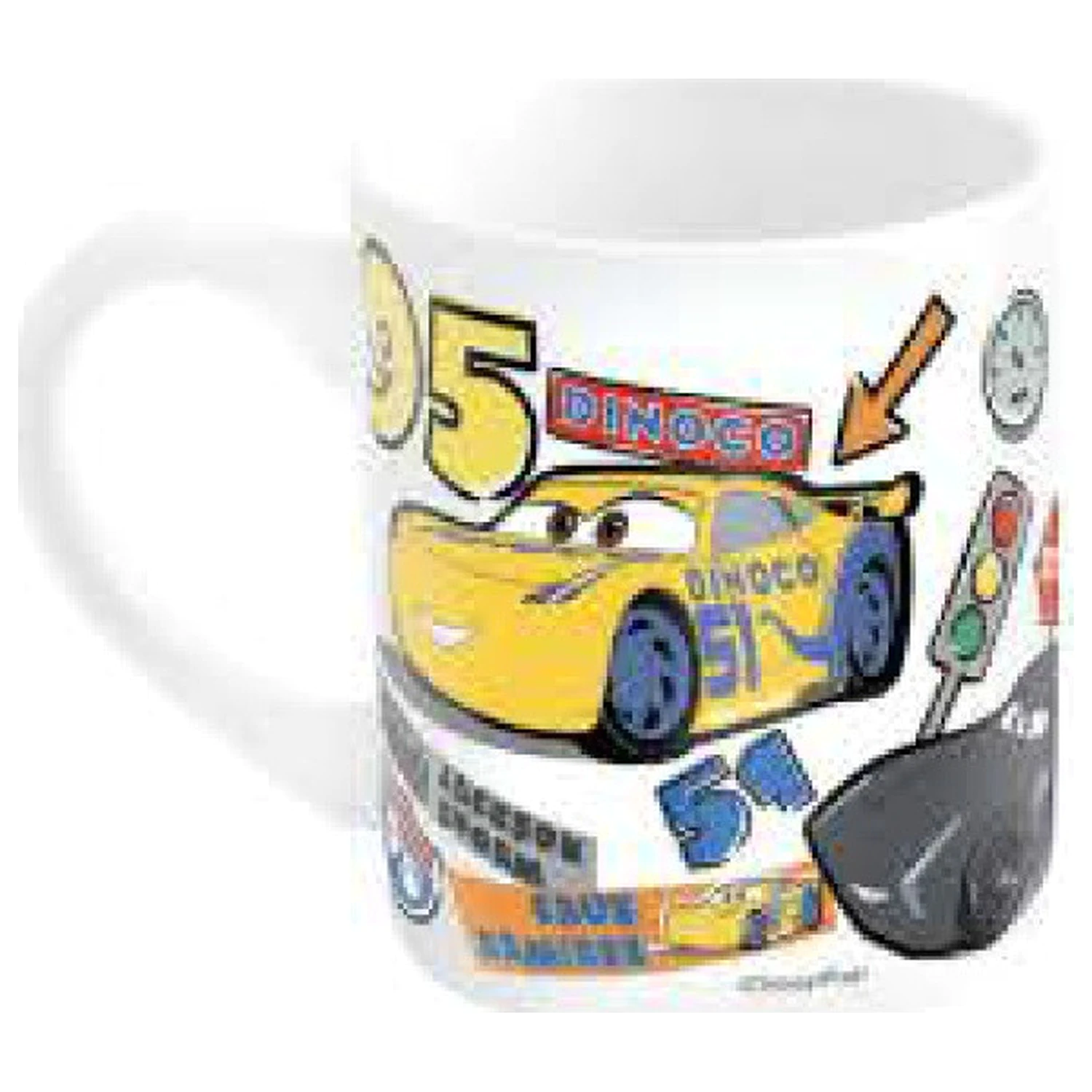 Disney Cars naklejki kubek zdjęcie produktu