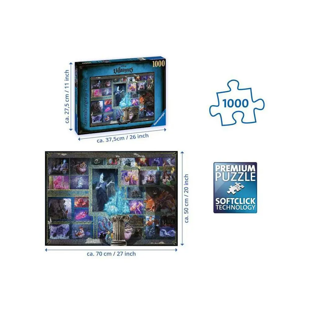 Puzzle Disney Villainous Hades (1000 elementów) zdjęcie produktu