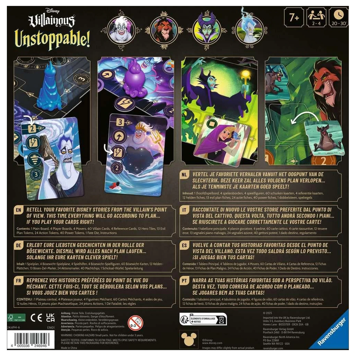 Disney Villainous: Unstoppable Gra planszowa zdjęcie produktu