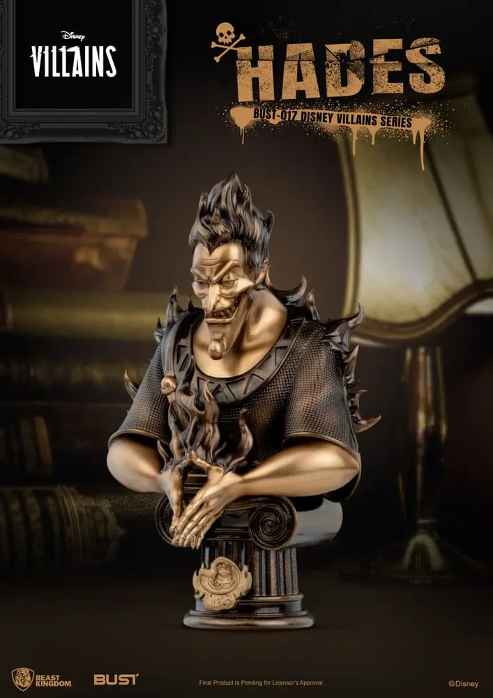Disney Villains Series Biust z PVC Hades 16 cm zdjęcie produktu