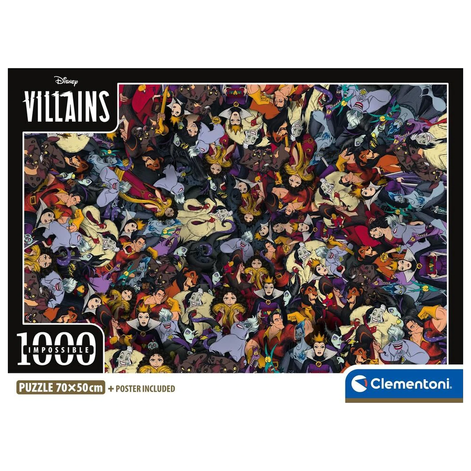 Disney Villans niemożliwe puzzle 1000 elementów zdjęcie produktu