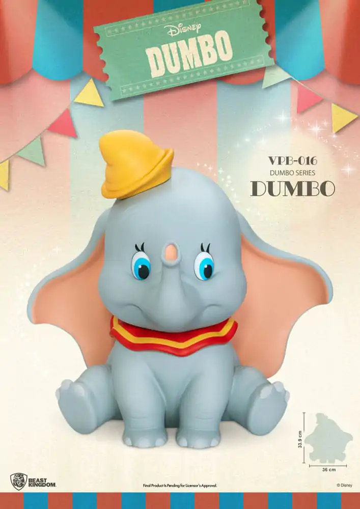 Disney Piggy Vinyl Bank Funkcjonalny Dumbo 34 cm zdjęcie produktu