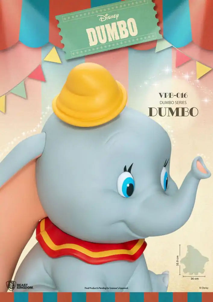 Disney Piggy Vinyl Bank Funkcjonalny Dumbo 34 cm zdjęcie produktu