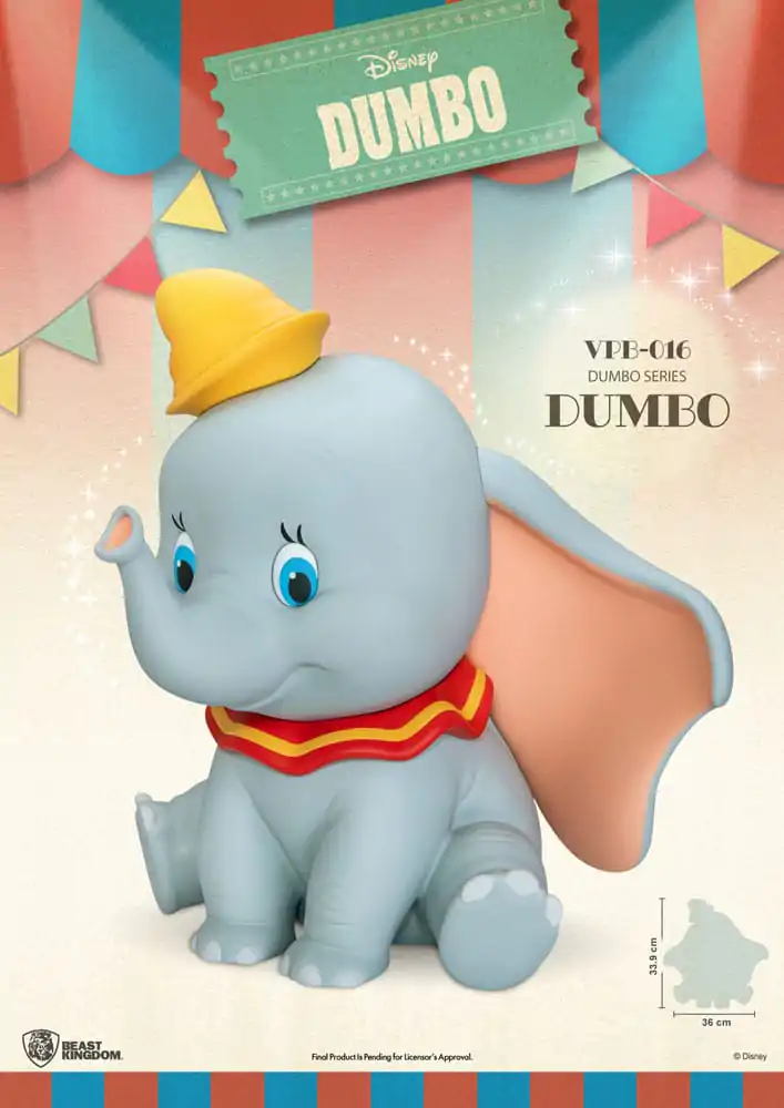 Disney Piggy Vinyl Bank Funkcjonalny Dumbo 34 cm zdjęcie produktu