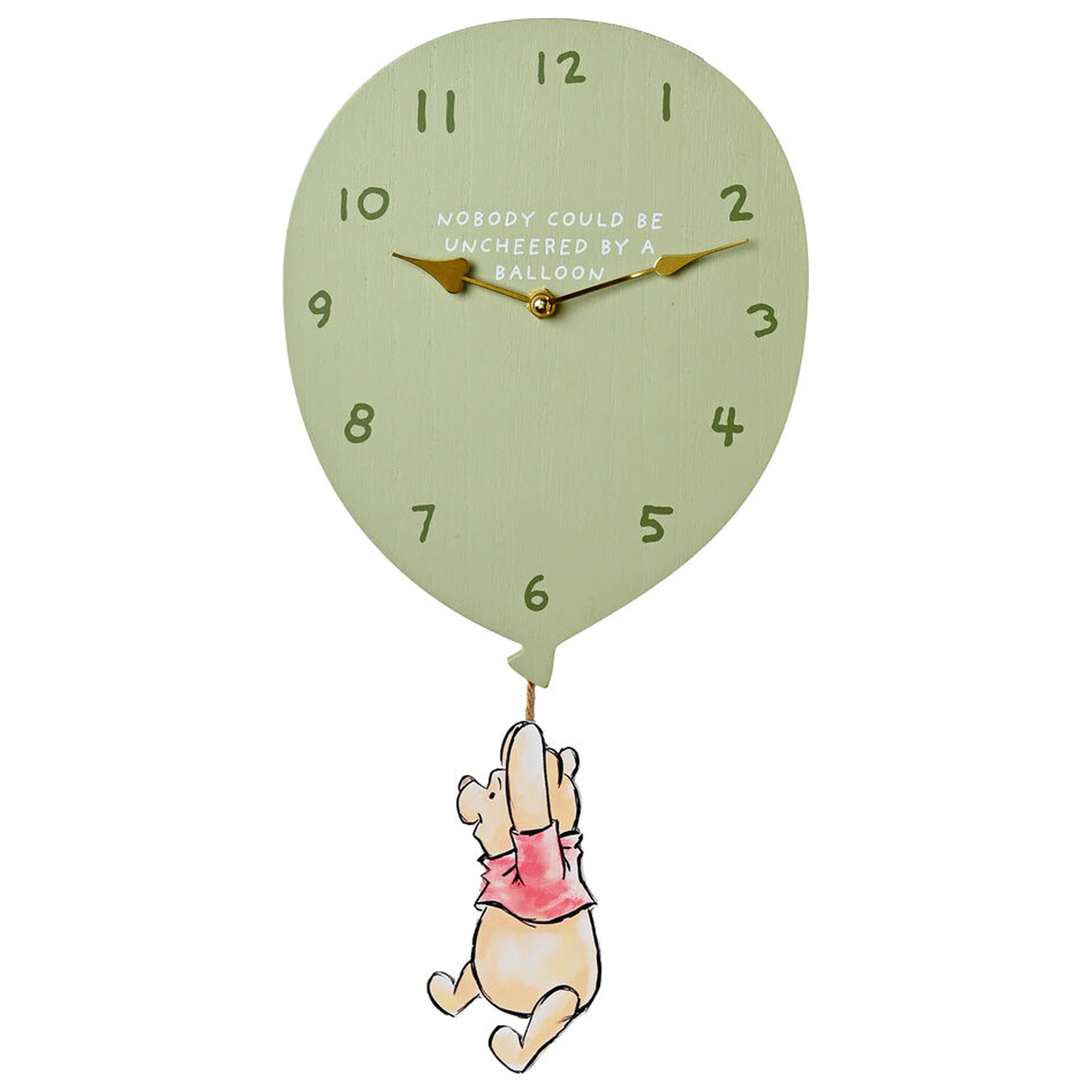 Disney Winnie The Pooh Balonowy zegar ścienny zdjęcie produktu
