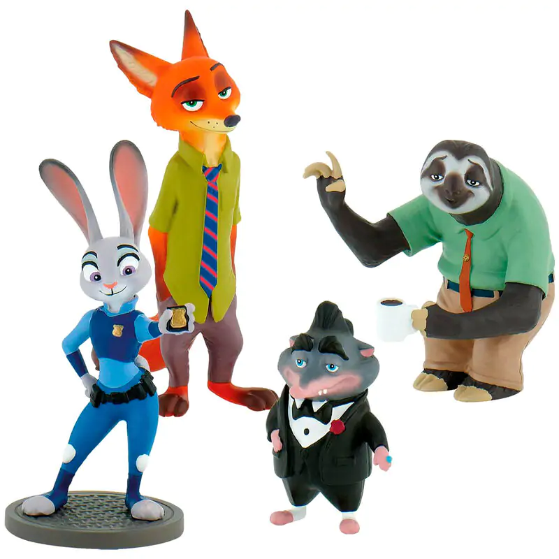 Disney Zootropolis zestaw 4 figurki zdjęcie produktu