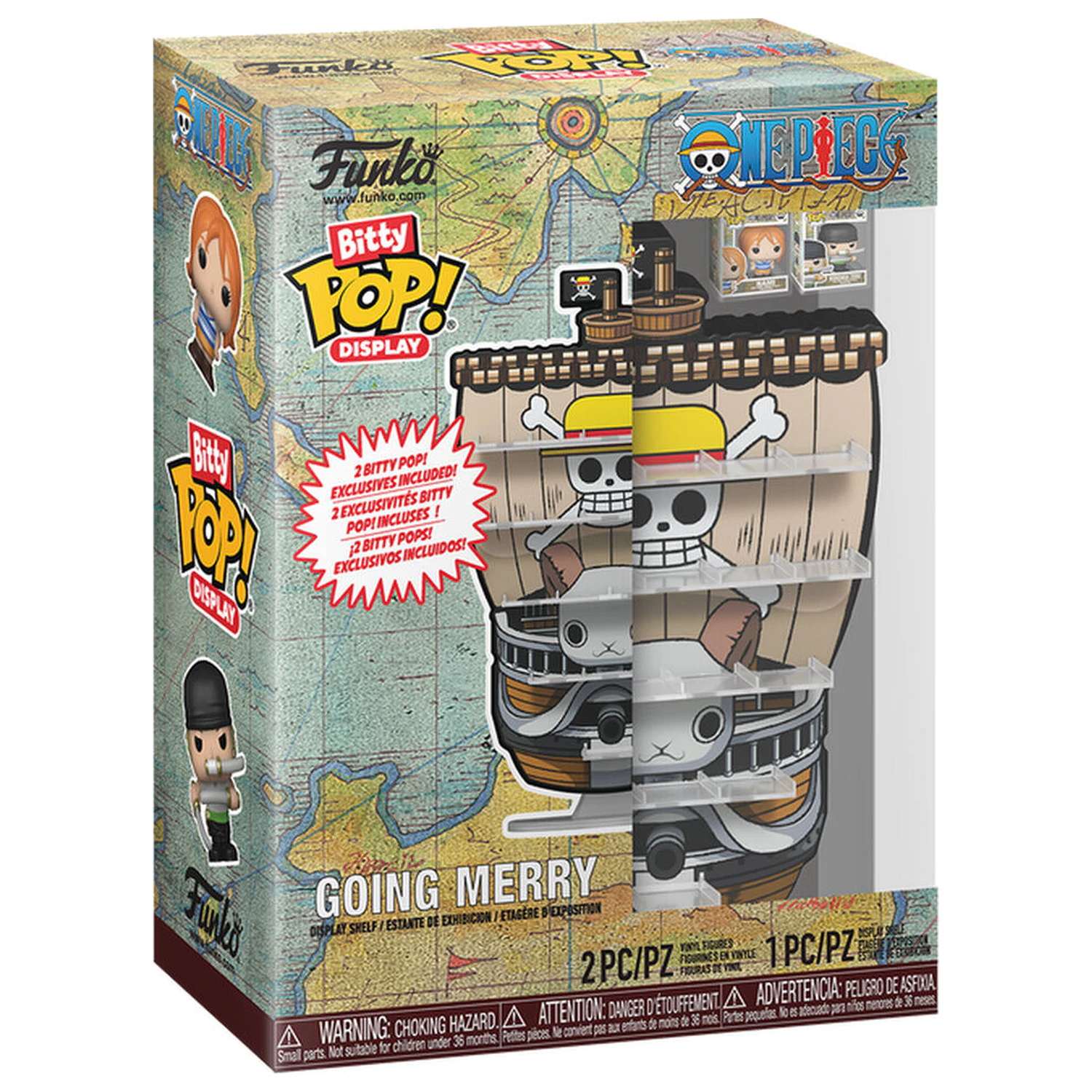 Display Bitty Funko POP Display One Piece Going Merry zdjęcie produktu