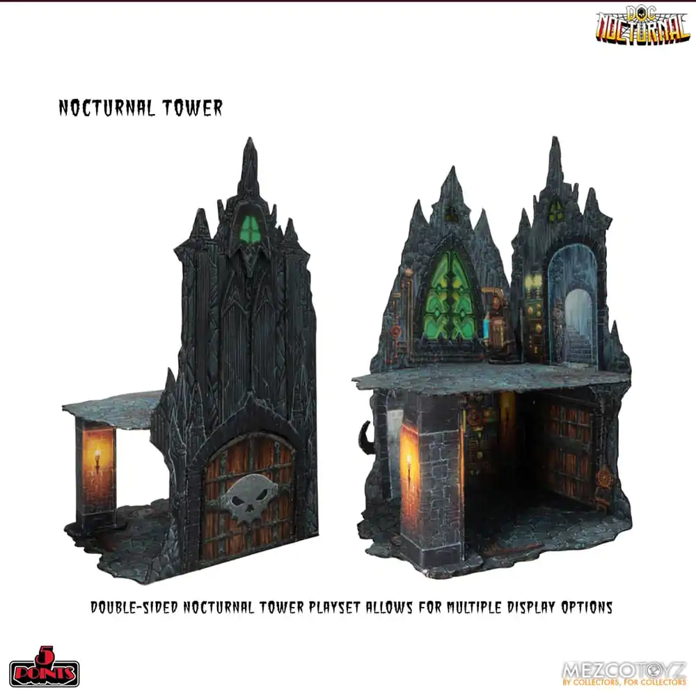 Doc Nocturnal 5 Points Figurki Akcji Nocturnal Tower Playset 9 cm zdjęcie produktu