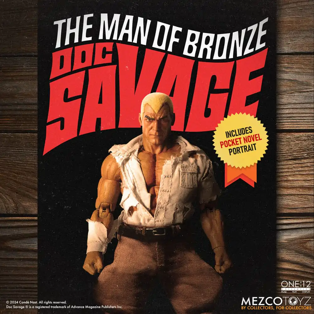 Figurka Akcji Doc Savage 1/12 Doc Savage Deluxe Edition 18 cm zdjęcie produktu