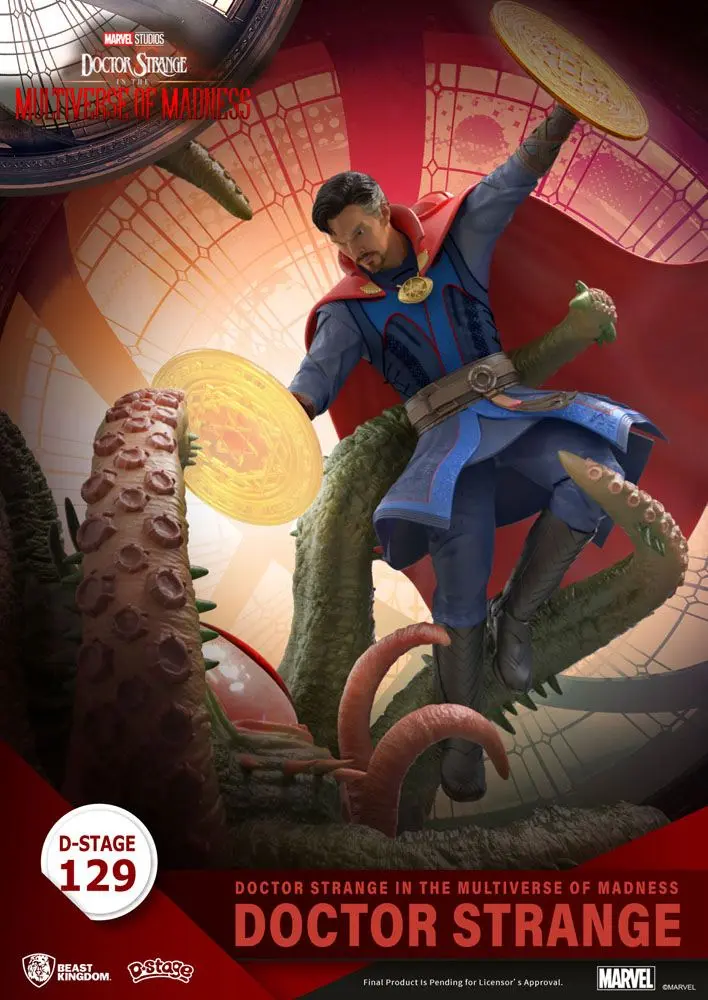 Diorama z PCV Doctor Strange in the Multiverse of Madness D-Stage Doctor Strange 17 cm zdjęcie produktu