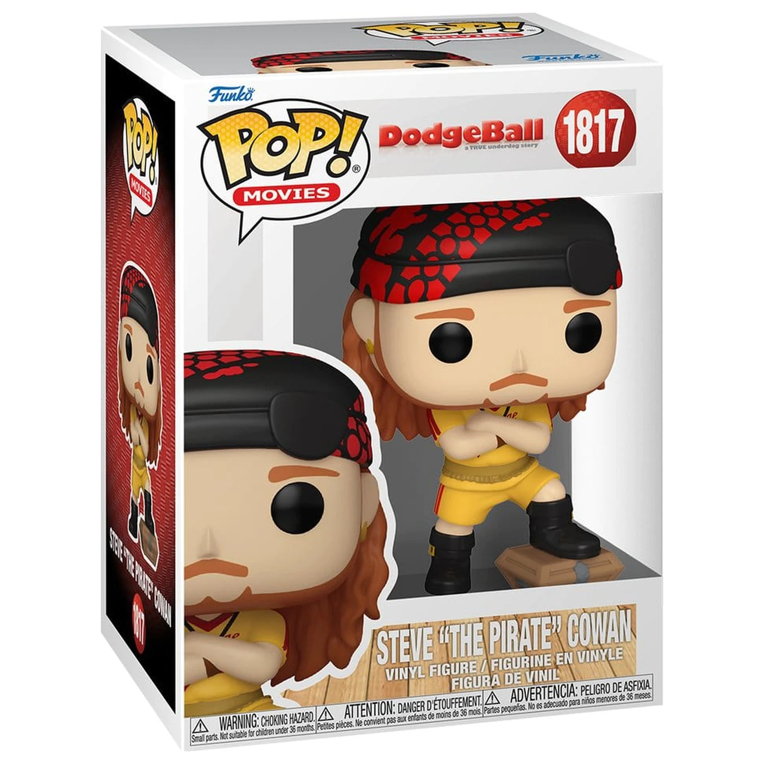 Figurka winylowa Dodgeball Funko POP! Disney Steve 9 cm zdjęcie produktu