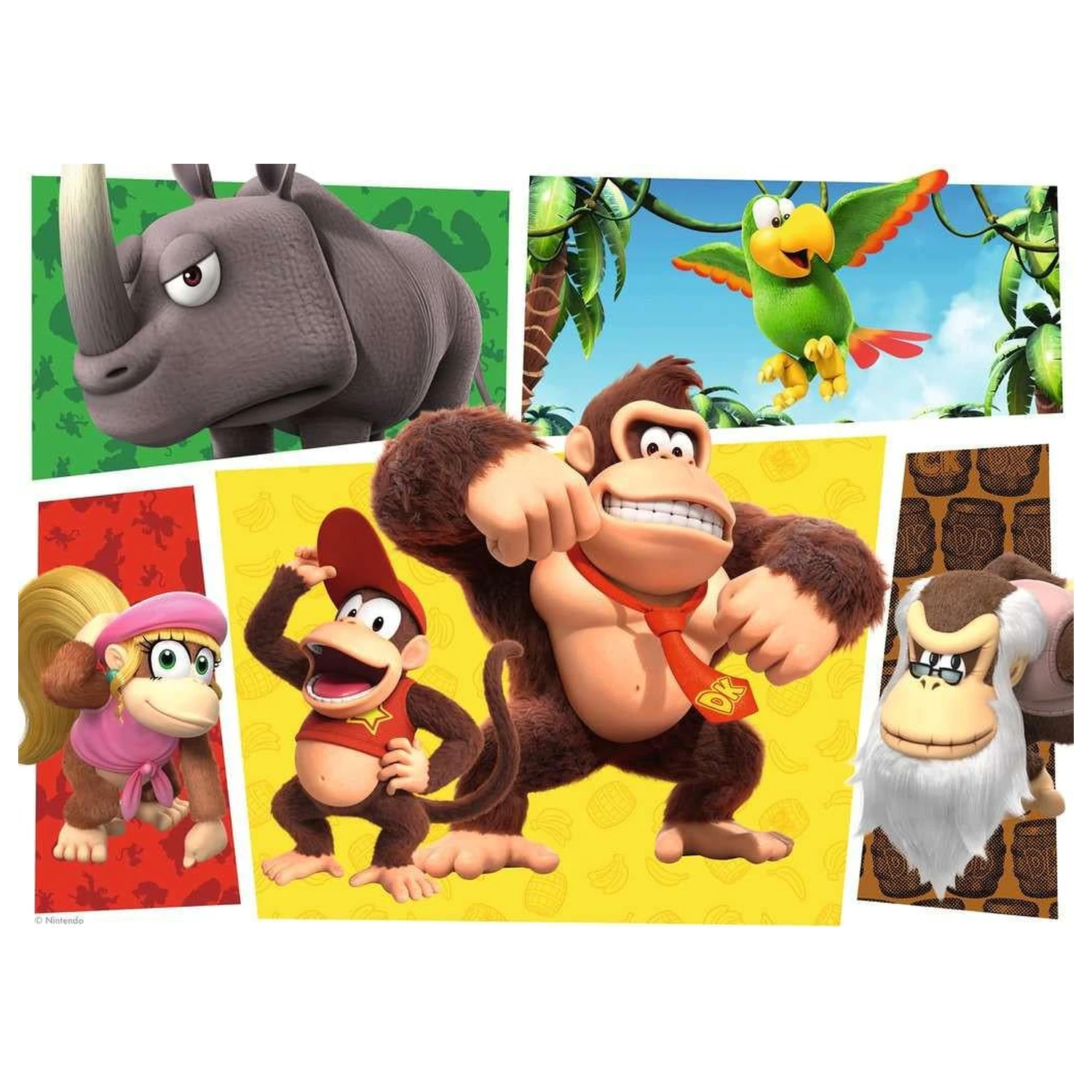 Donkey Kong The Monkeys Are on the Loose! Puzzle 100 sztuk XXL zdjęcie produktu