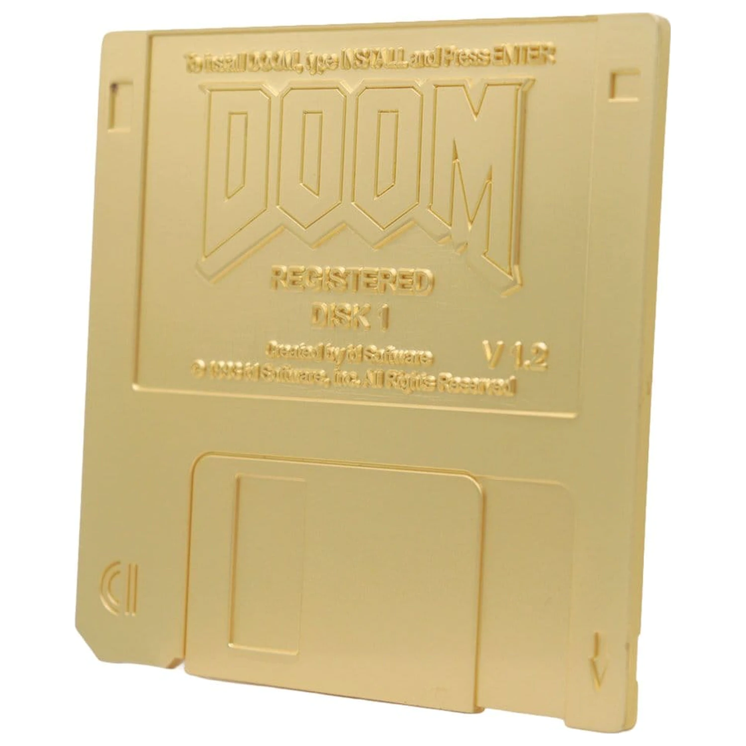 Doom Replik Dysk Floppy Pozłacany Edycja Limitowana zdjęcie produktu