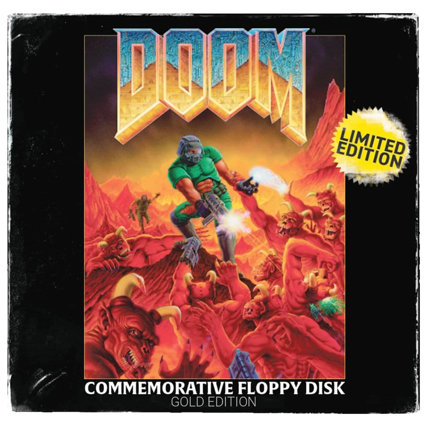 Doom Replik Dysk Floppy Pozłacany Edycja Limitowana zdjęcie produktu