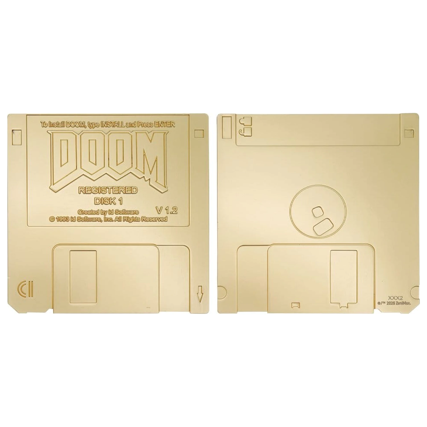 Doom Replik Dysk Floppy Pozłacany Edycja Limitowana zdjęcie produktu