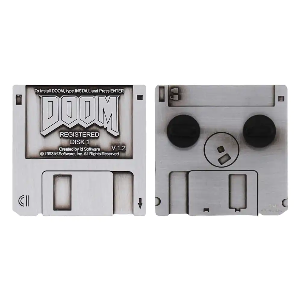 Przypinka Doom Floppy Disk Limited Edition zdjęcie produktu