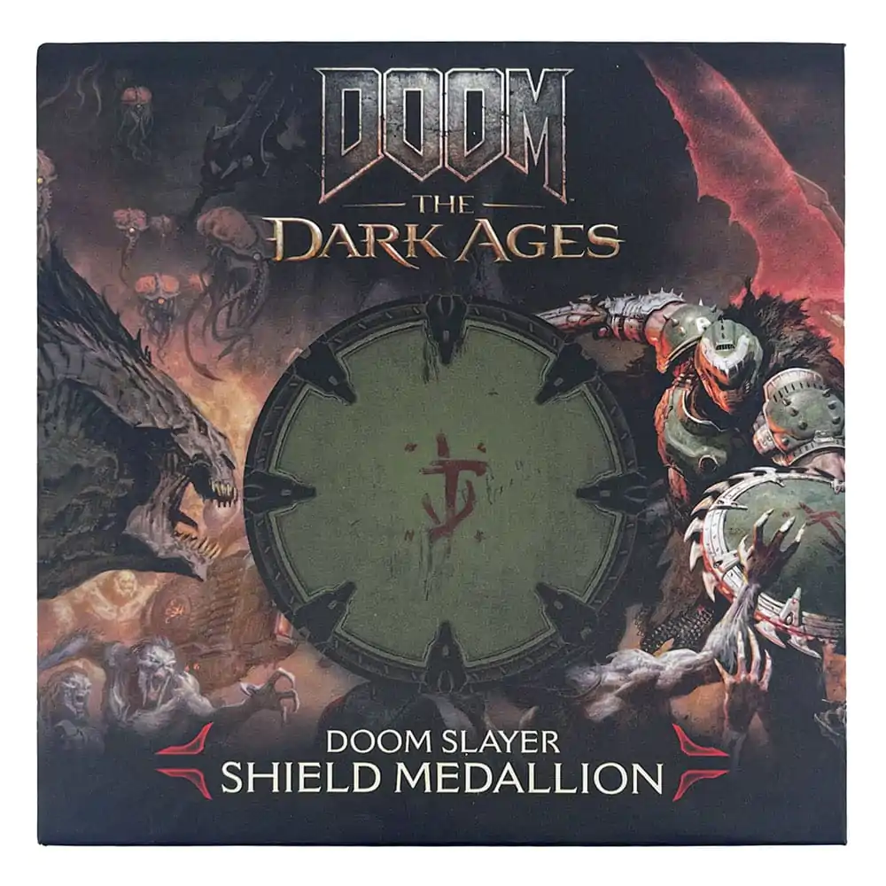 Doom: The Dark Ages Medallion Piła Tarcza zdjęcie produktu