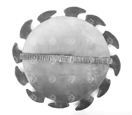 Doom The Dark Ages Poduszka Tarcza Piła zdjęcie produktu