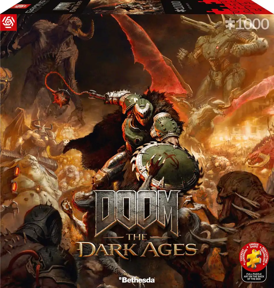 Doom The Dark Ages Puzzle Slayer's Rag (1000 elementów) zdjęcie produktu