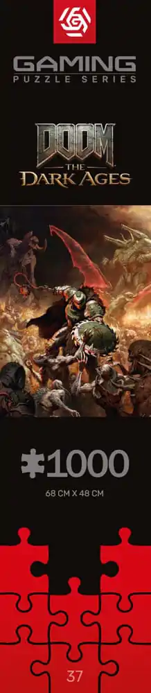 Doom The Dark Ages Puzzle Slayer's Rag (1000 elementów) zdjęcie produktu
