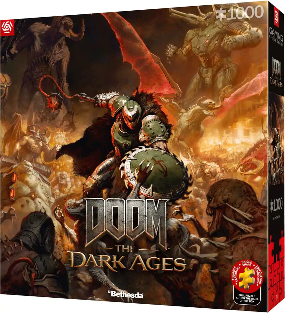 Doom The Dark Ages Puzzle Slayer's Rag (1000 elementów) zdjęcie produktu
