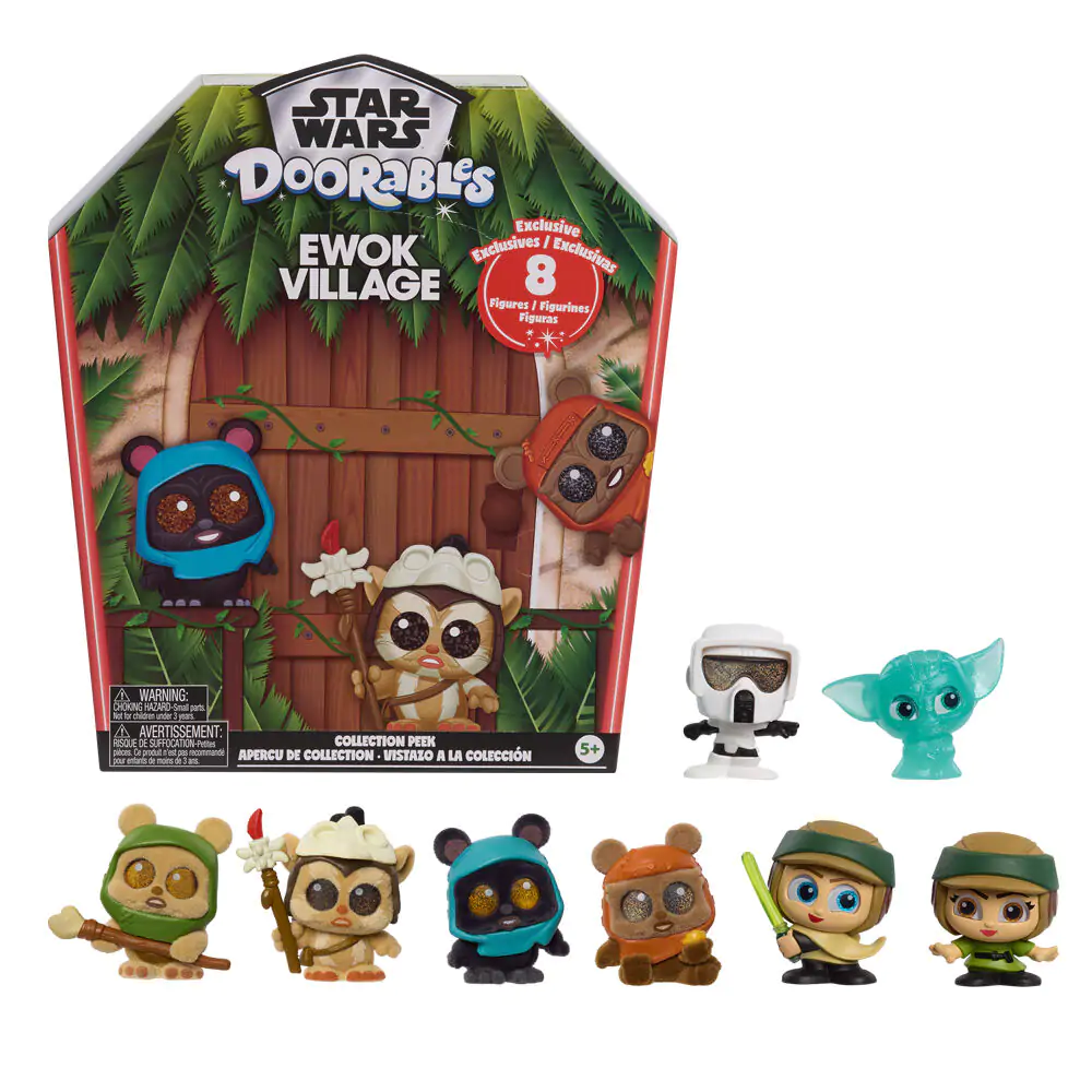 Doorables Star Wars Ewok Collection Peek pack 8 figurek zdjęcie produktu