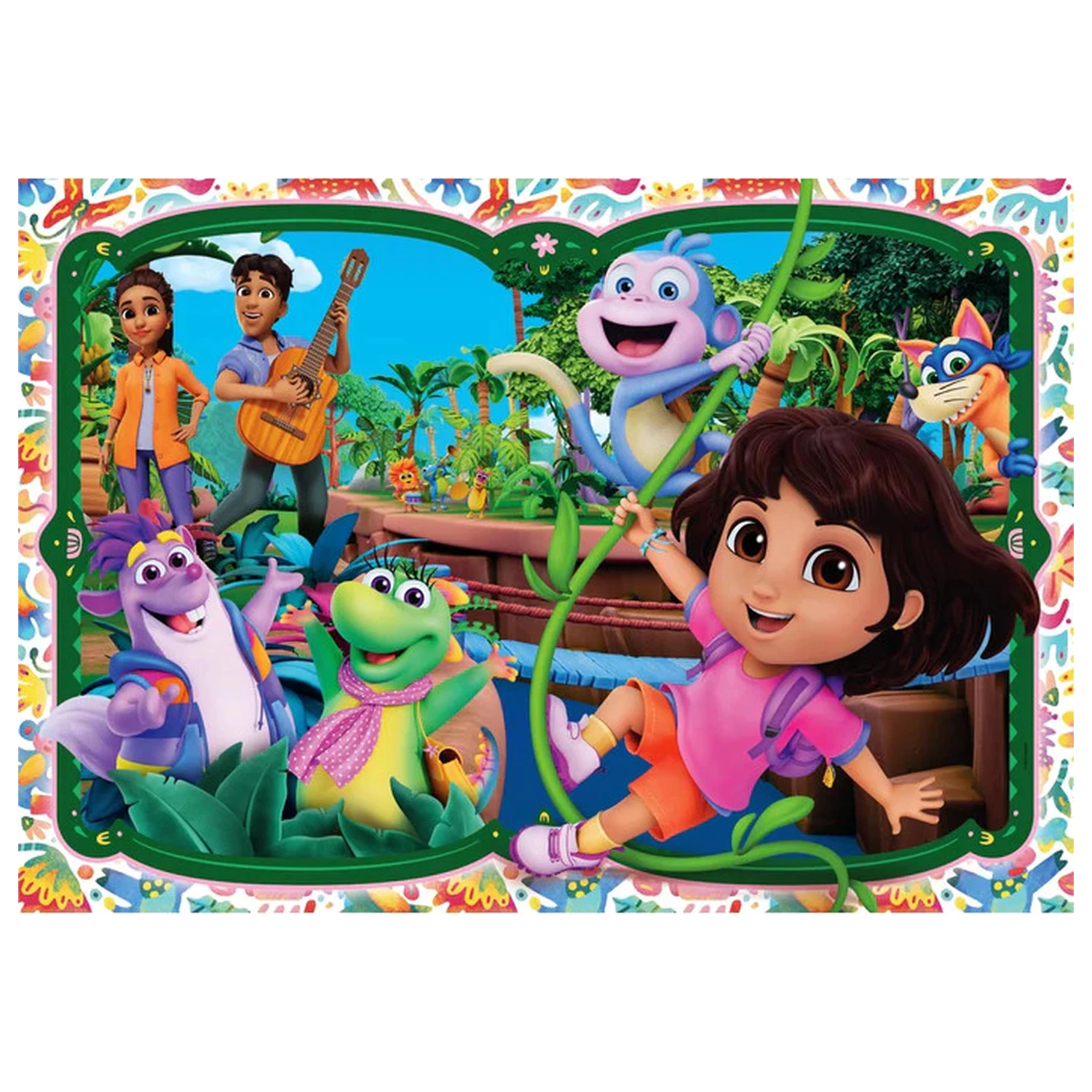 Dora the Explorer Leśne 104-elementowe Puzzle Maxi zdjęcie produktu