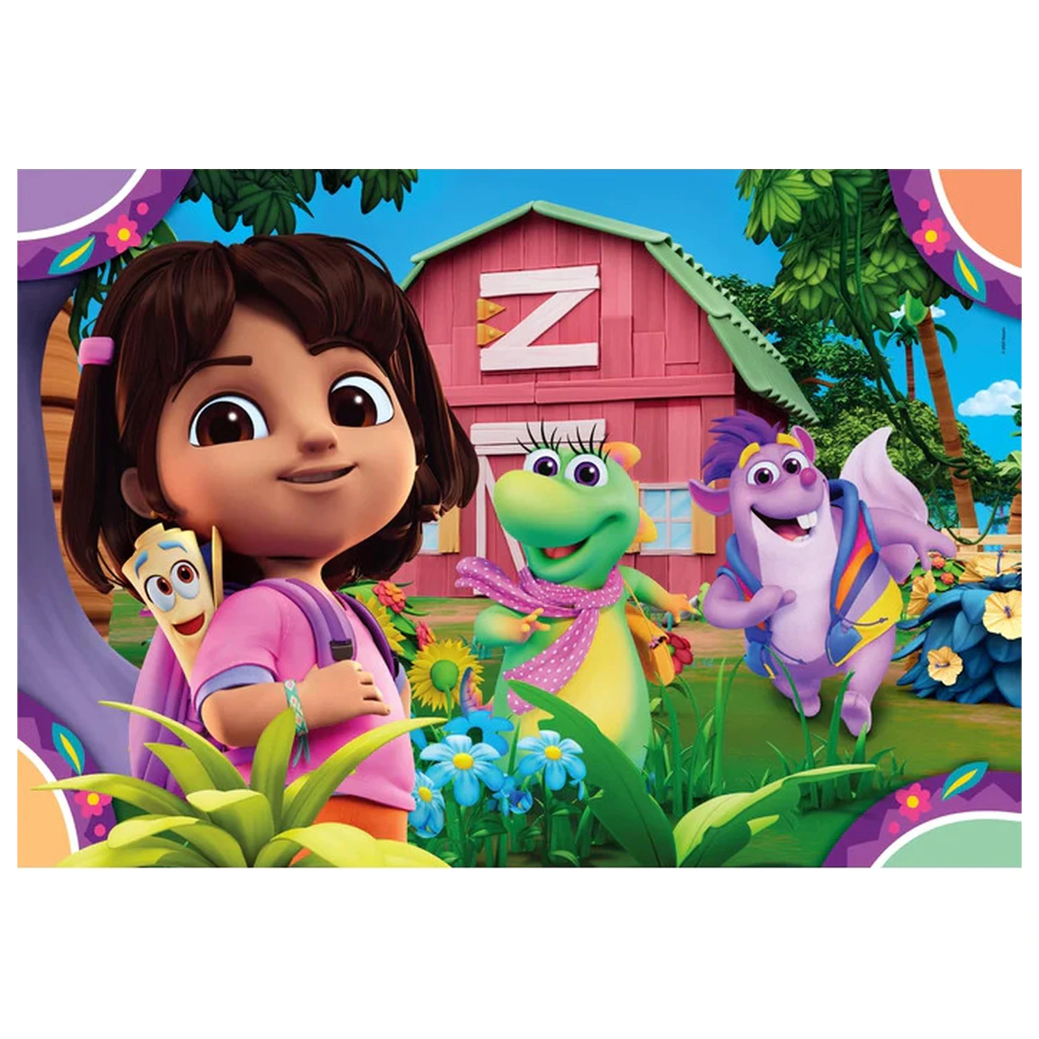 Dora the Explorer Garden 2x20 Elementów Układanka zdjęcie produktu