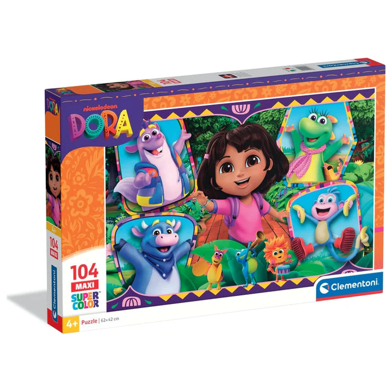 Dora the Explorer Journey 104-elementowe maxi puzzle zdjęcie produktu