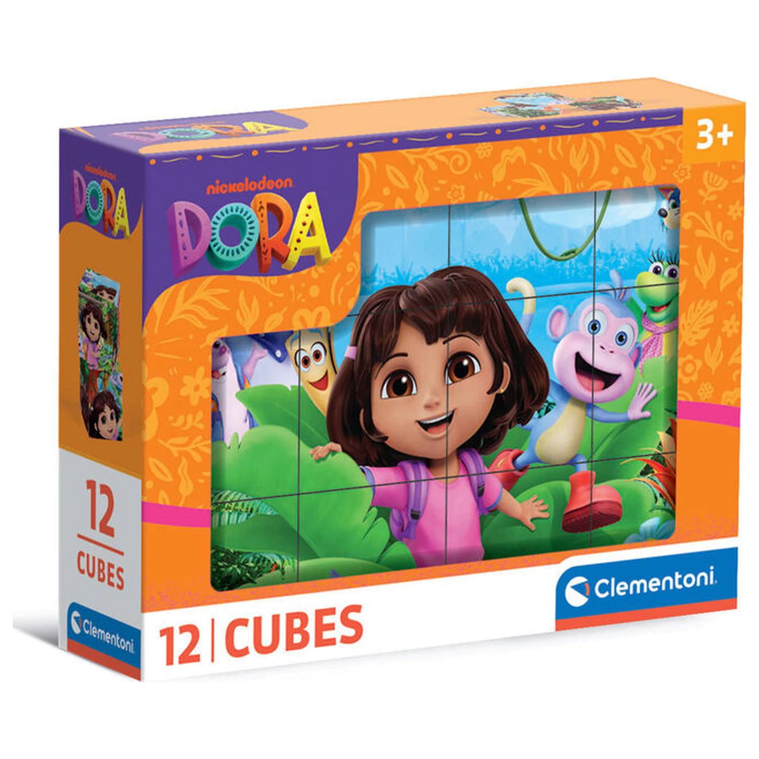 Dora the Explorer łamigłówka z kostek 12 szt. zdjęcie produktu
