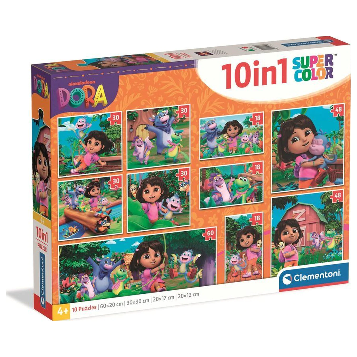 Dora The Explorer puzzle 10 w 1 zdjęcie produktu