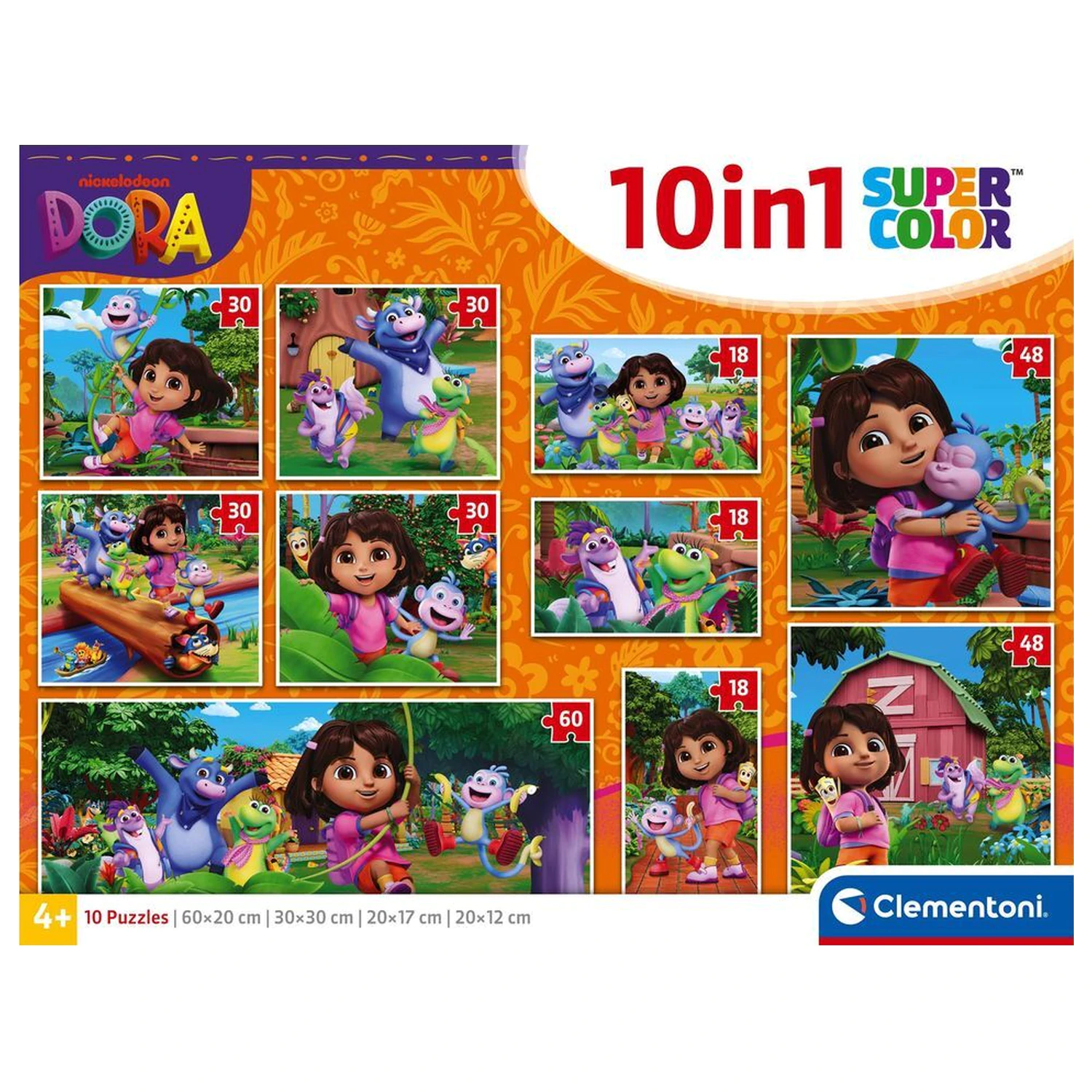 Dora The Explorer puzzle 10 w 1 zdjęcie produktu