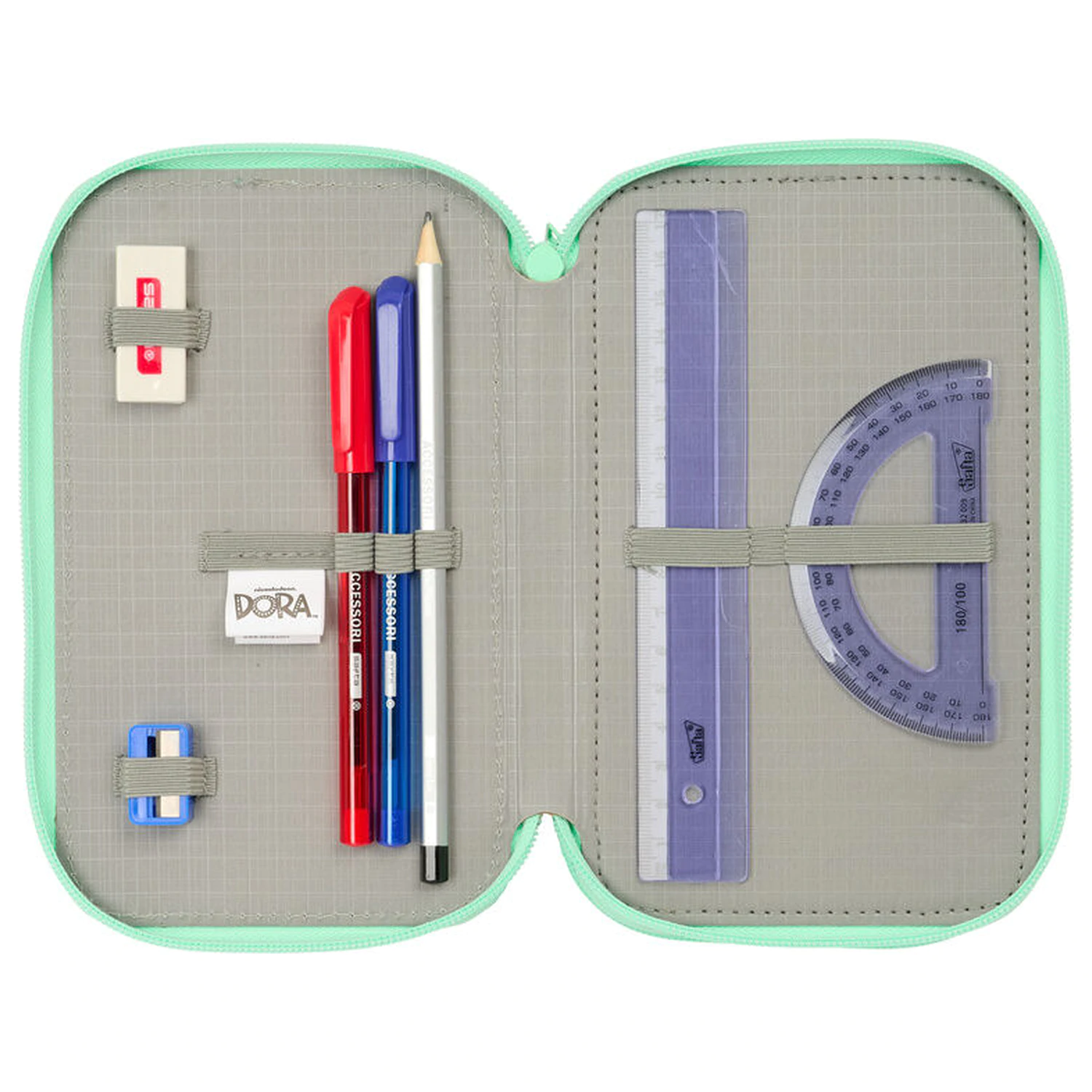 Dora the Explorer potrójny piórnik 37 szt. zdjęcie produktu