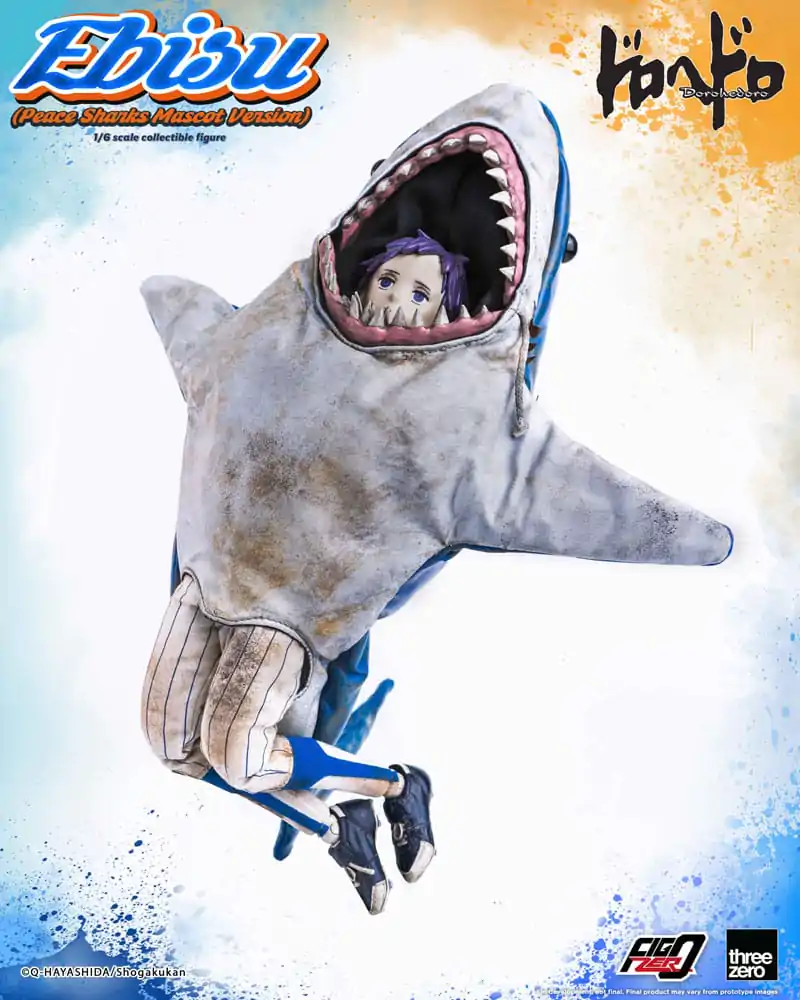 Dorohedoro FigZero Figurka Akcji 1/6 Ebisu Peace Sharks Mascot Ver. 24 cm zdjęcie produktu