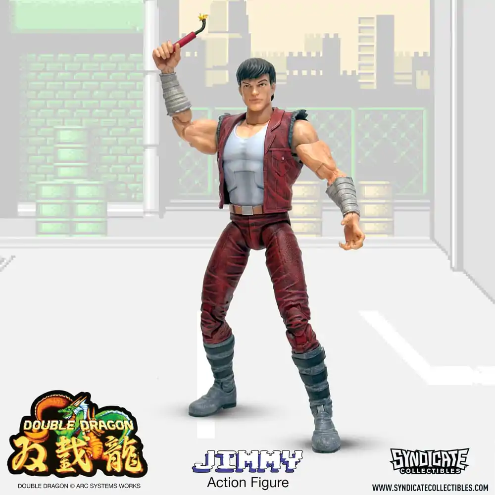 Double Dragon Deluxe Figurka Akcji 1/12 Jimmy 18 cm zdjęcie produktu