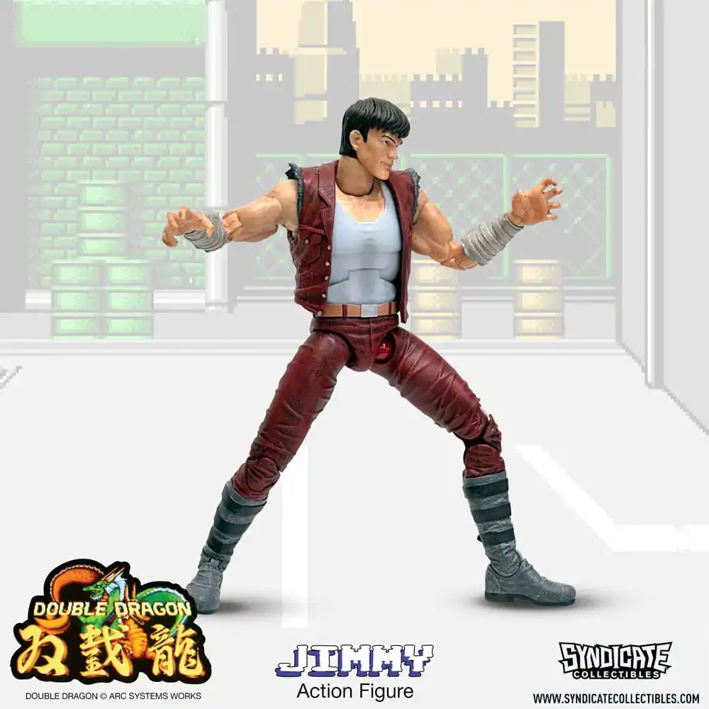 Double Dragon Deluxe Figurka Akcji 1/12 Jimmy 18 cm zdjęcie produktu