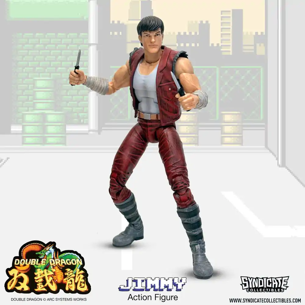 Double Dragon Deluxe Figurka Akcji 1/12 Jimmy 18 cm zdjęcie produktu