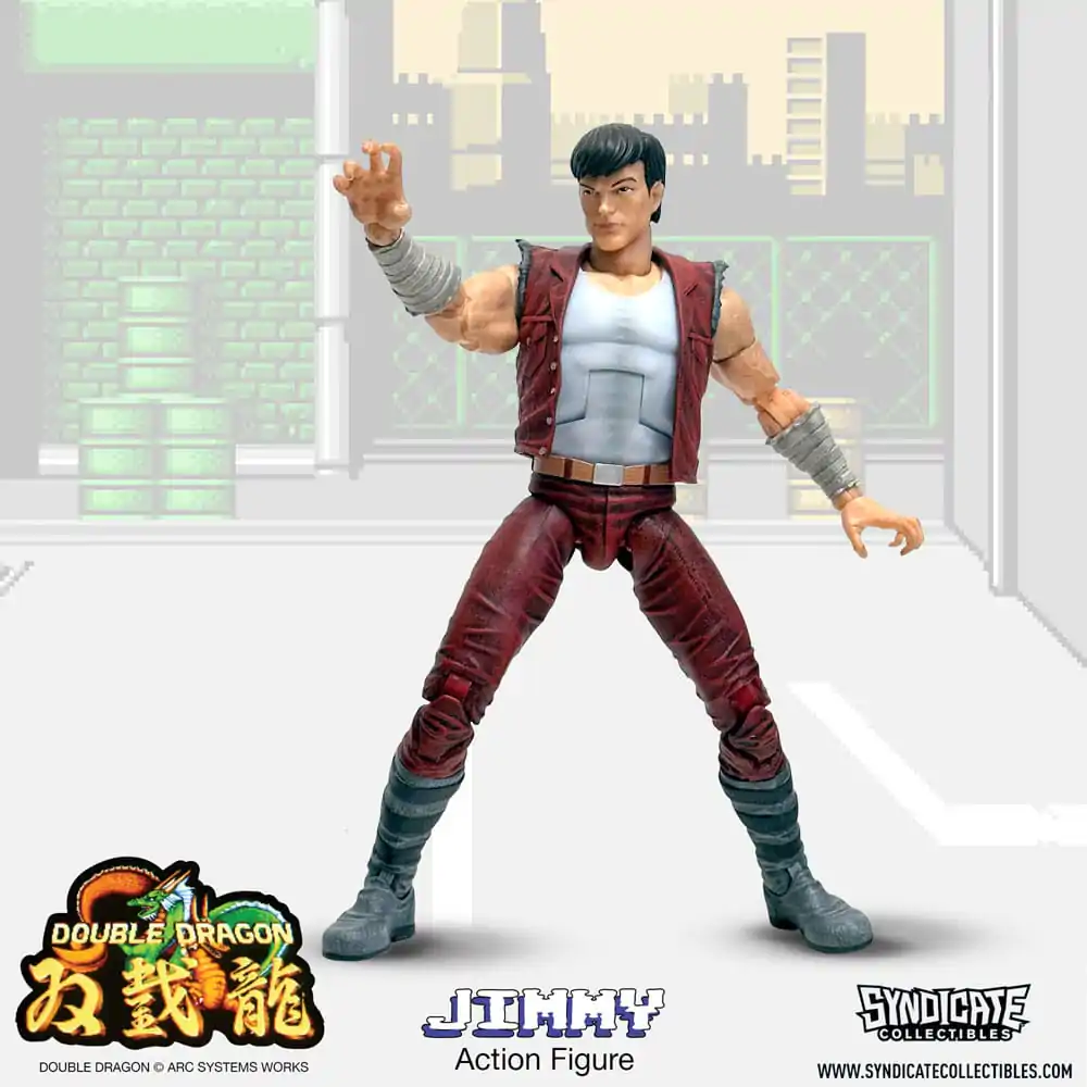 Double Dragon Deluxe Figurka Akcji 1/12 Jimmy 18 cm zdjęcie produktu